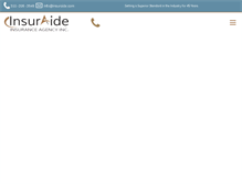 Tablet Screenshot of insuraide.com